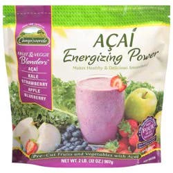 Campoverde Pre-Cut Energizing Power Fruits and Vegetables with Acai 32 oz