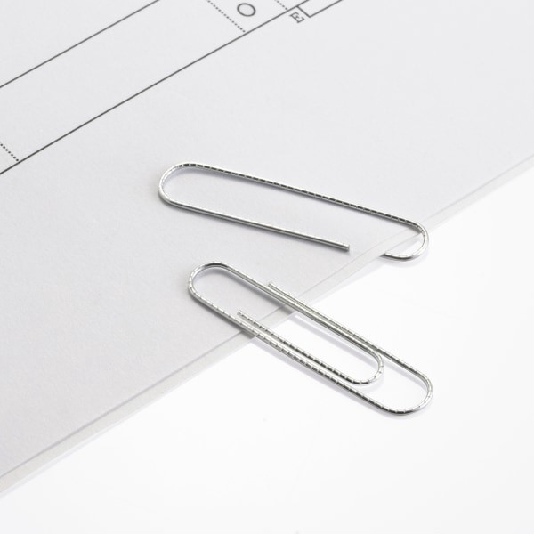 slide 3 of 5, Office Depot Brand Paper Clips, Jumbo - Silver, Nonskid Finish, 10 ct
