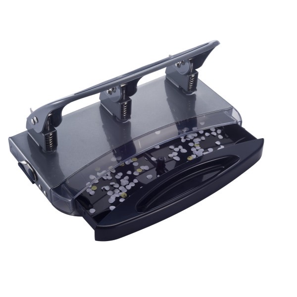 slide 2 of 3, Office Depot Brand Deluxe 3-Hole Heavy-Duty Punch, 1 ct