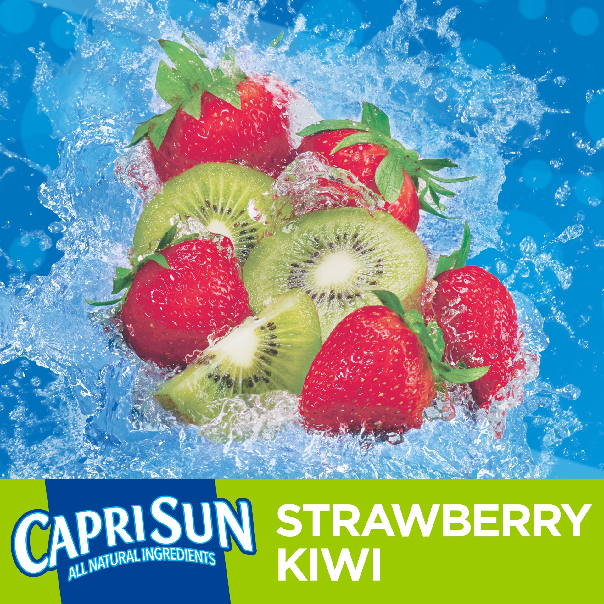 Capri Sun Strawberry Kiwi Naturally Flavored Juice Drink Blend 30 ct; 6