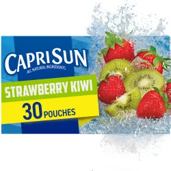 Capri Sun Strawberry Kiwi Naturally Flavored Juice Drink Blend
