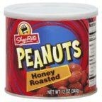 slide 1 of 1, ShopRite Honey-Roasted Peanuts, 12 oz