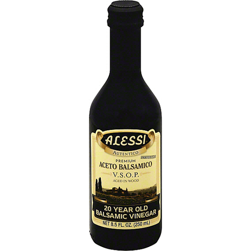 slide 2 of 2, Alessi 20 Year Old Aged In Wood Balsamic Vinegar, 8.5 fl oz
