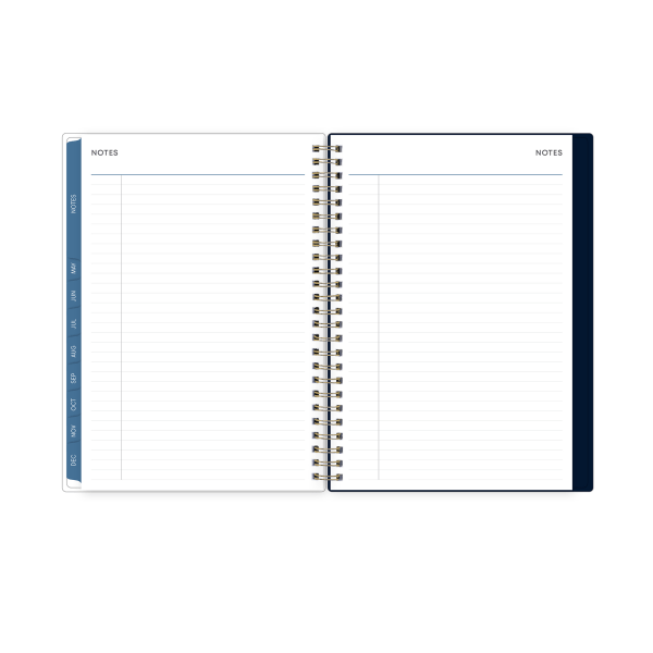 slide 5 of 5, Blue Sky Nightfall Clear Weekly/Monthly Pp Safety Wirebound Notes Planner, 5'' X 8'', Multicolor, January To December 2022, 1 ct