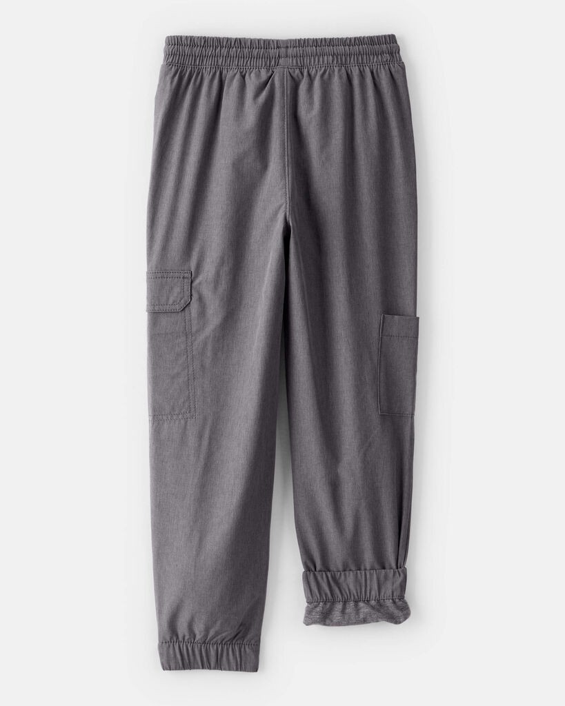 slide 4 of 5, Carter's Carters Boys Active Woven Joggers - Grey Grey 4, 1 ct