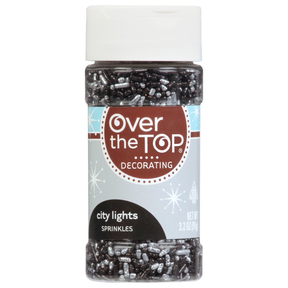 slide 13 of 17, Over The Top Decorating City Lights Sprinkles 3.2 oz, 3.2 oz