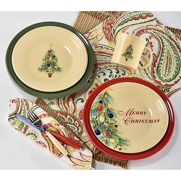 slide 4 of 5, Fiesta Dinner Plate - Scarlet, 1 ct