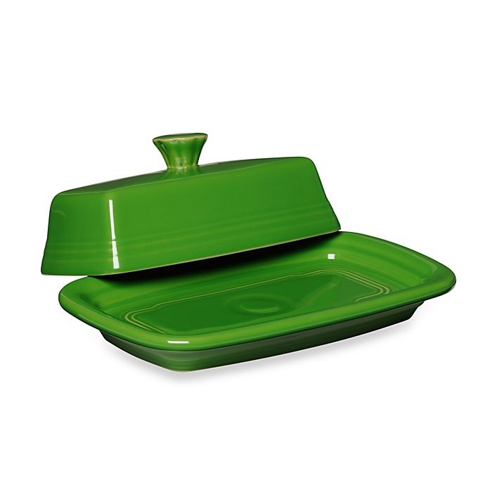 slide 1 of 2, Fiesta Extra-Large Covered Butter Dish - Shamrock, 1 ct