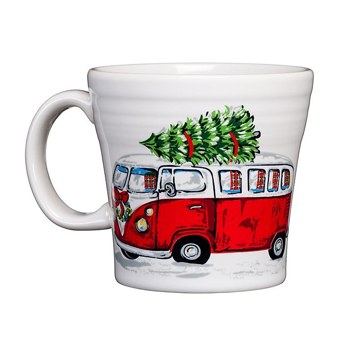 slide 2 of 3, Fiesta Christmas Trailer Tapered Mug, 1 ct