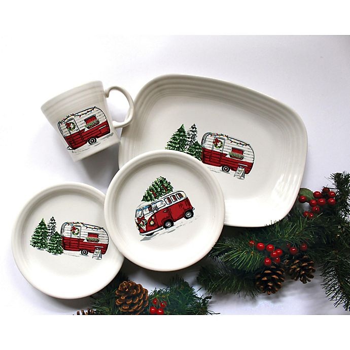 slide 3 of 3, Fiesta Christmas Trailer Tapered Mug, 1 ct