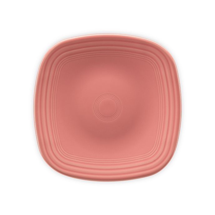 slide 1 of 1, Fiesta Square Luncheon Plate - Peony, 1 ct