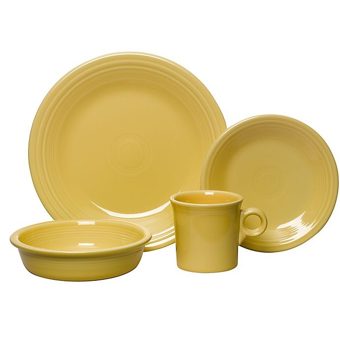 slide 2 of 3, Fiesta Dinnerware Set - Sunflower, 16 ct