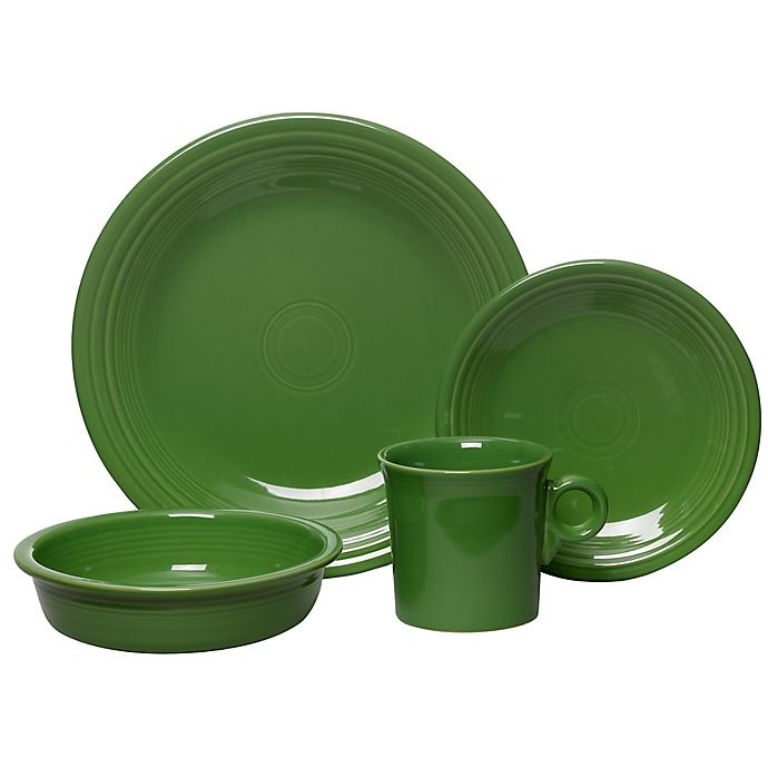 slide 2 of 3, Fiesta Dinnerware Set - Shamrock, 16 ct