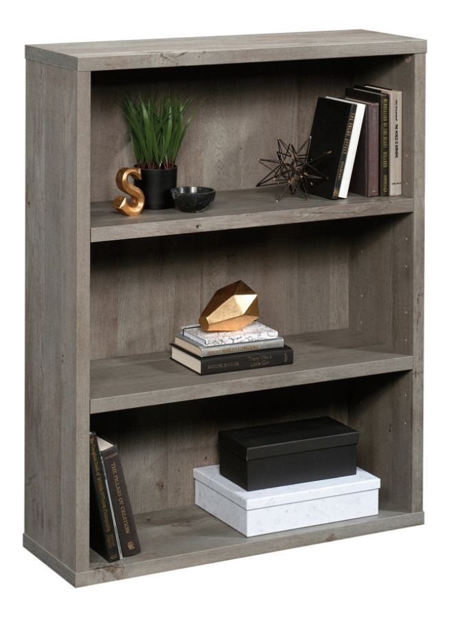 slide 8 of 10, Sauder Optimum Bookcase, 45'', 3 Shelves, Mystic Oak, 1 ct