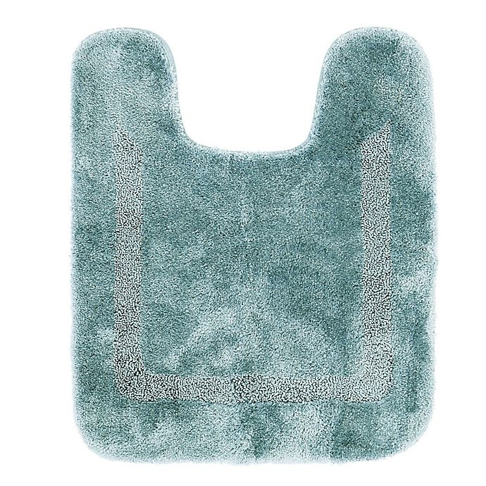 slide 1 of 1, Mohawk Home Facet Contour Bath Mat - Aqua, 1 ct