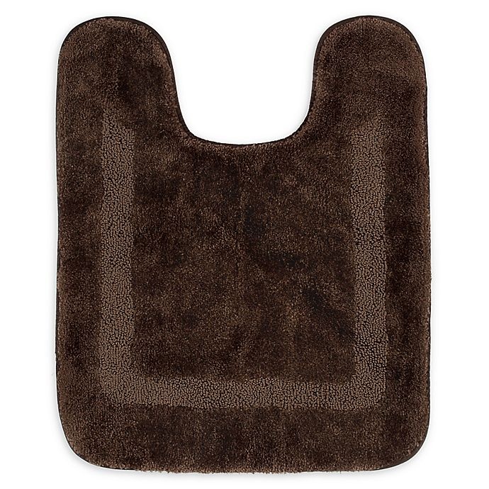 slide 1 of 1, Mohawk Home Facet Contour Bath Mat - Chocolate, 1 ct