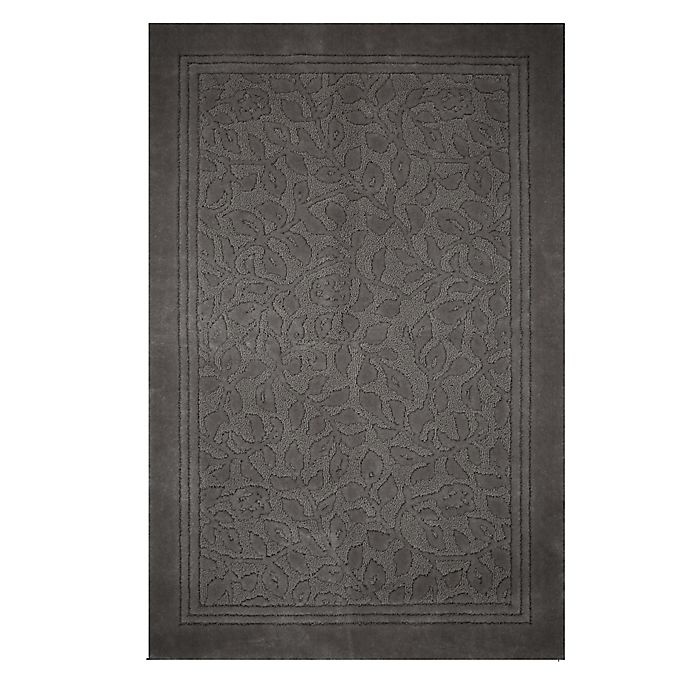 slide 1 of 1, Mohawk Home Wellington Bath Rug - Grey, 2 ft 6 in, 4 ft 2 in