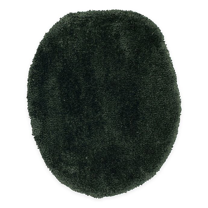 slide 1 of 1, Wamsutta Ultra-Soft Elongated Toilet Lid Cover - Midnight Green, 1 ct