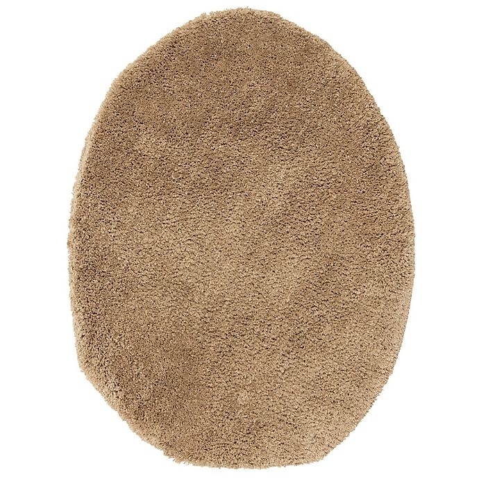 slide 1 of 4, Wamsutta Aire Elongated Toilet Lid Cover - Taupe, 1 ct