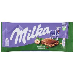 Milka Broken Hazelnut Chocolate - 3.5 oz