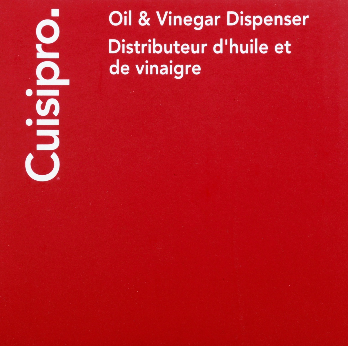 slide 4 of 8, Cuisipro Red No Drip Dispenser, 1 ct