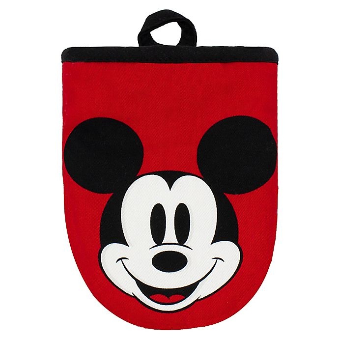 slide 3 of 4, Disney Mickey Mouse Mr. and Mrs. Mini Oven Mitts - Red, 2 ct