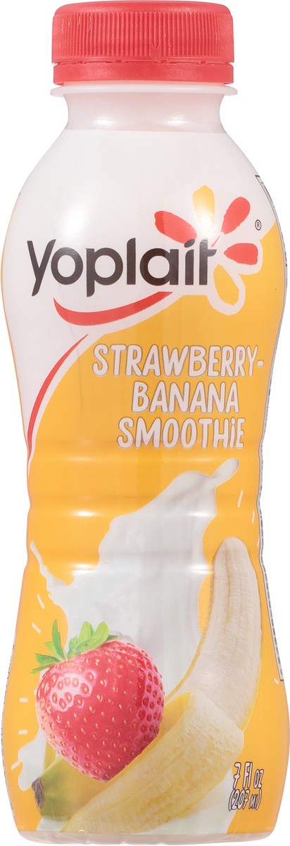 slide 6 of 9, Yoplait Strawberry-Banana Smoothie 7 fl oz, 7 fl oz