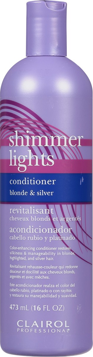 slide 6 of 12, Clairol Professional Shimmer Lights Blonde & Silver Conditioner 16 fl oz, 16 fl oz