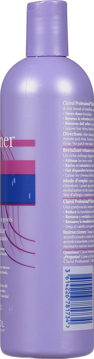 slide 7 of 12, Clairol Professional Shimmer Lights Blonde & Silver Conditioner 16 fl oz, 16 fl oz