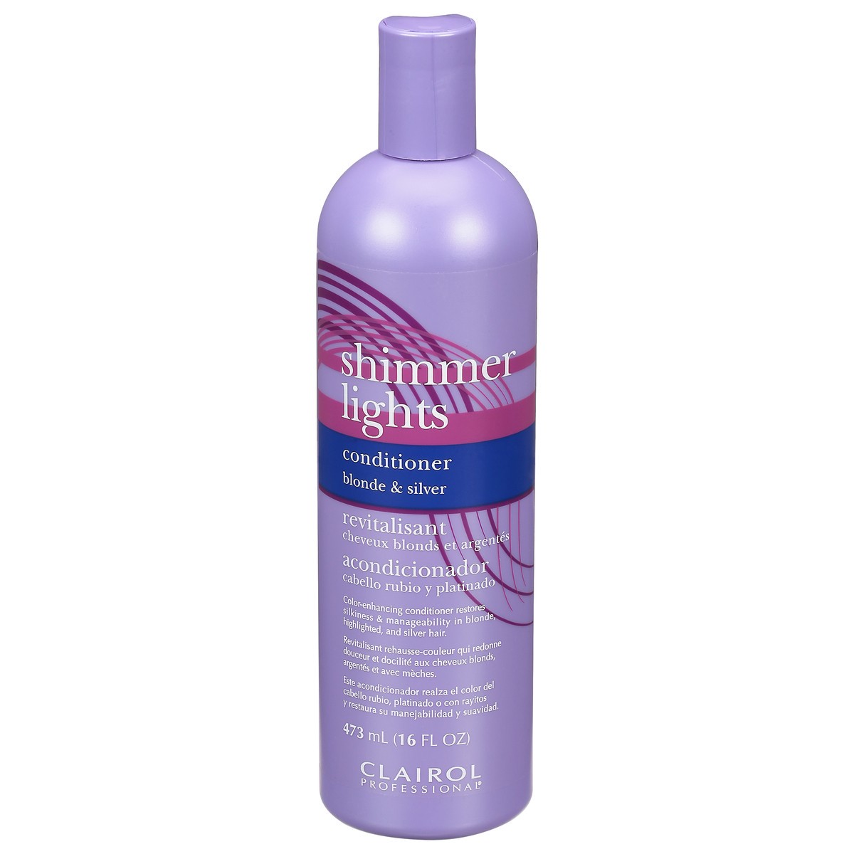 slide 5 of 12, Clairol Professional Shimmer Lights Blonde & Silver Conditioner 16 fl oz, 16 fl oz