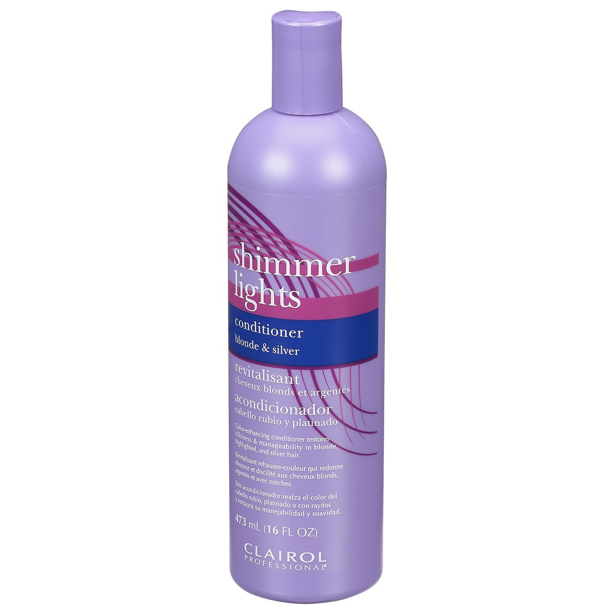 slide 2 of 12, Clairol Professional Shimmer Lights Blonde & Silver Conditioner 16 fl oz, 16 fl oz