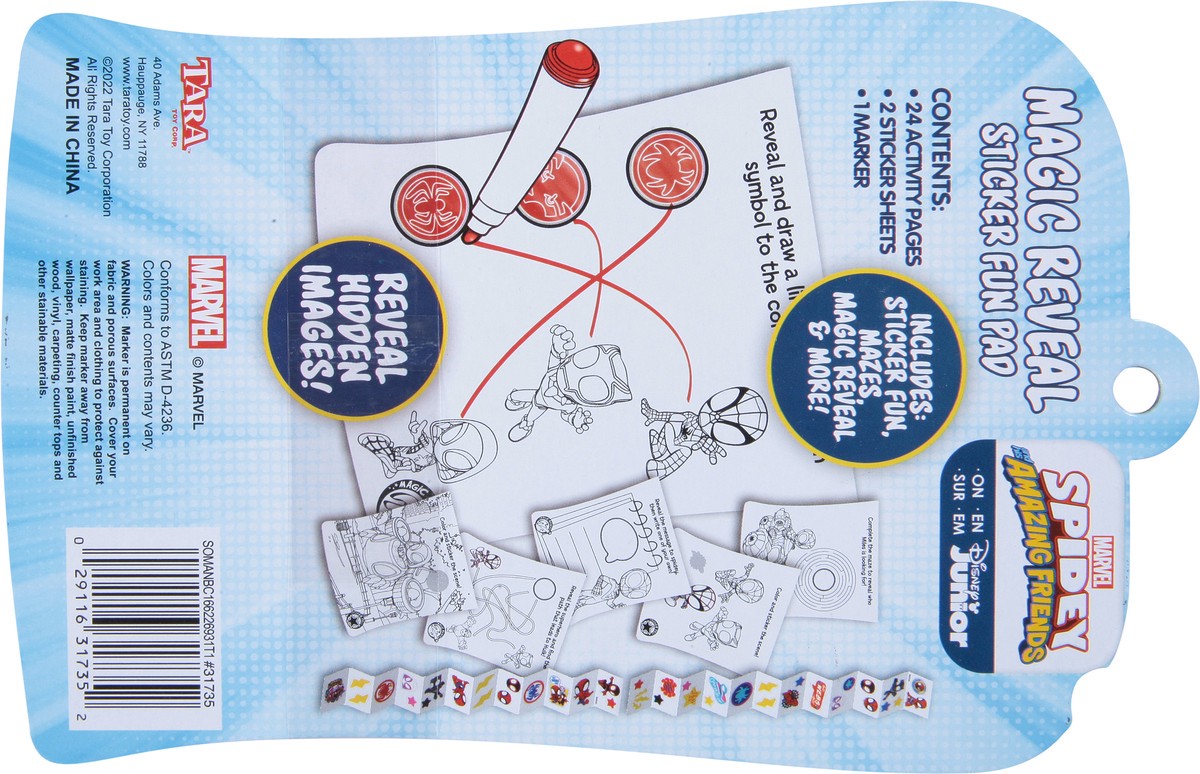 slide 3 of 9, Tara Toy Spiderman Magic Reveal, 1 ct