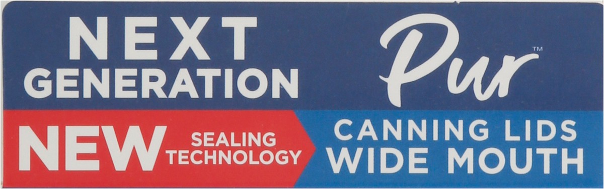 slide 6 of 9, PUR Wide Mouth Canning Lids 12 ea, 12 ct