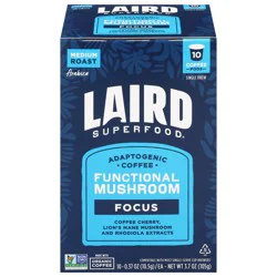Laird Superfood Focus Kcup Functional Mushroom Coffee - 3.7 oz