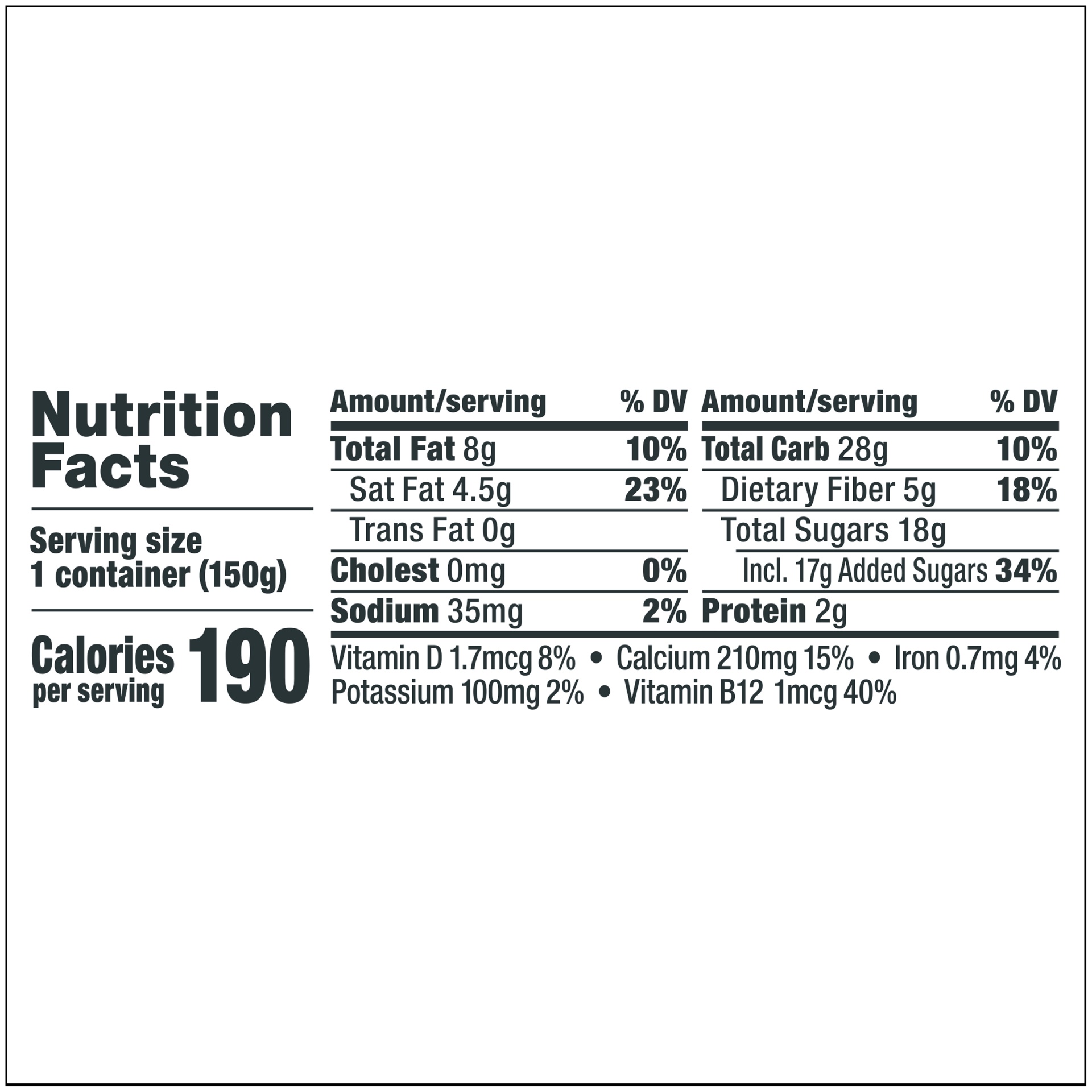 slide 5 of 5, So Delicious Dairy Free Pairings Spiced Blueberry Coconut Milk Yogurt Alternative, 5.3 oz