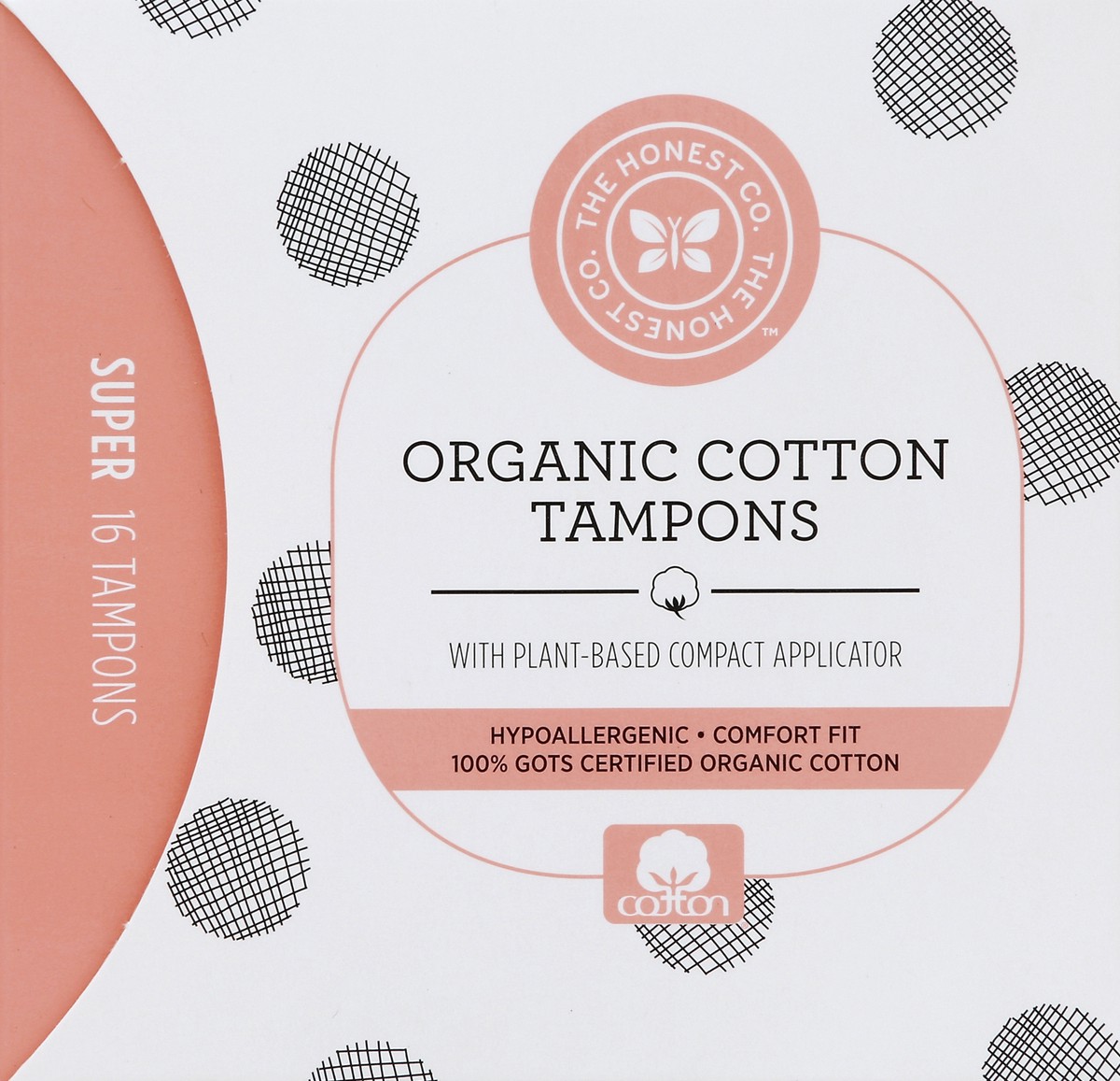 slide 4 of 4, The Honest Co. Tampons 16 ea, 16 ct