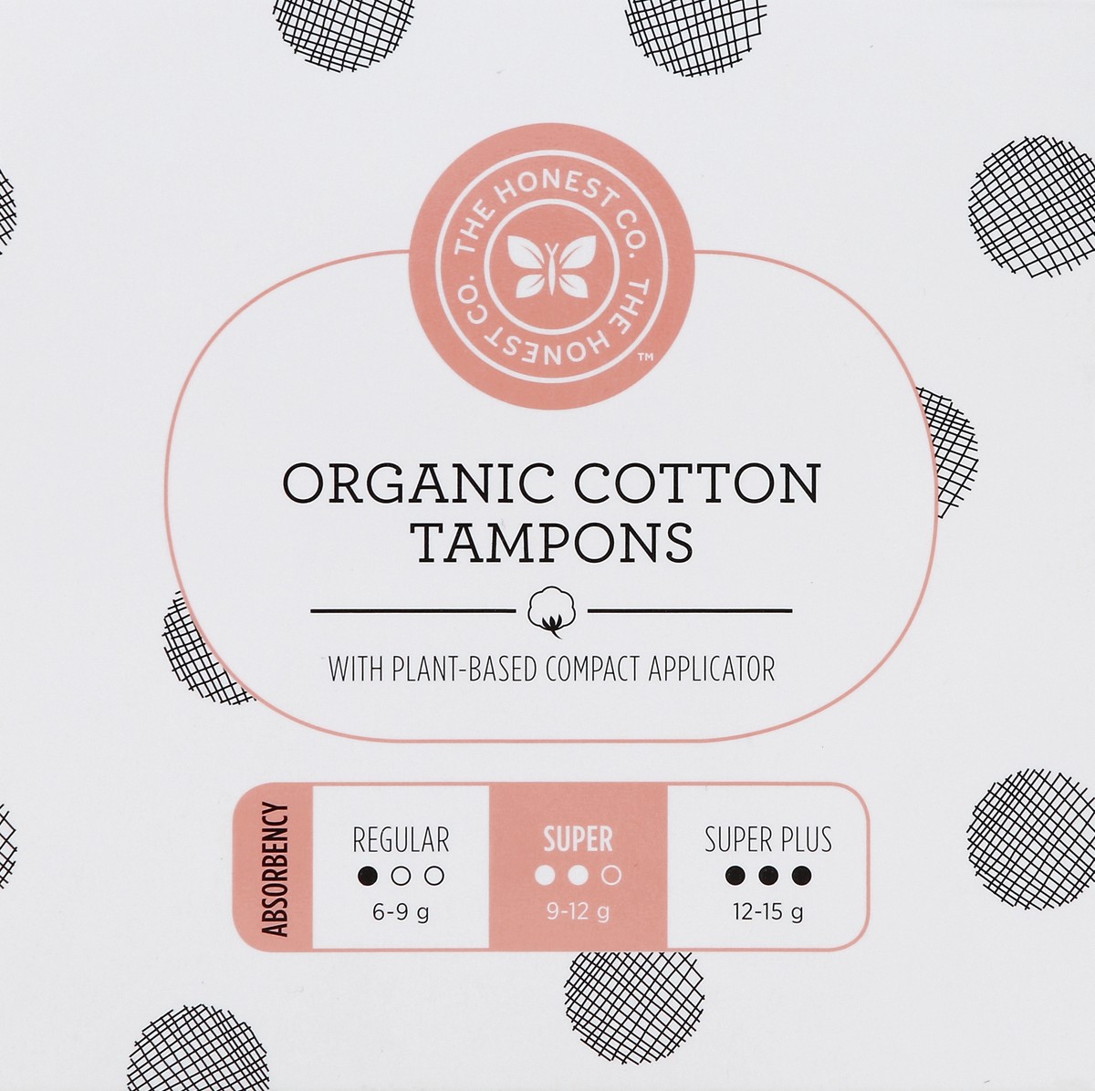 slide 3 of 4, The Honest Co. Tampons 16 ea, 16 ct