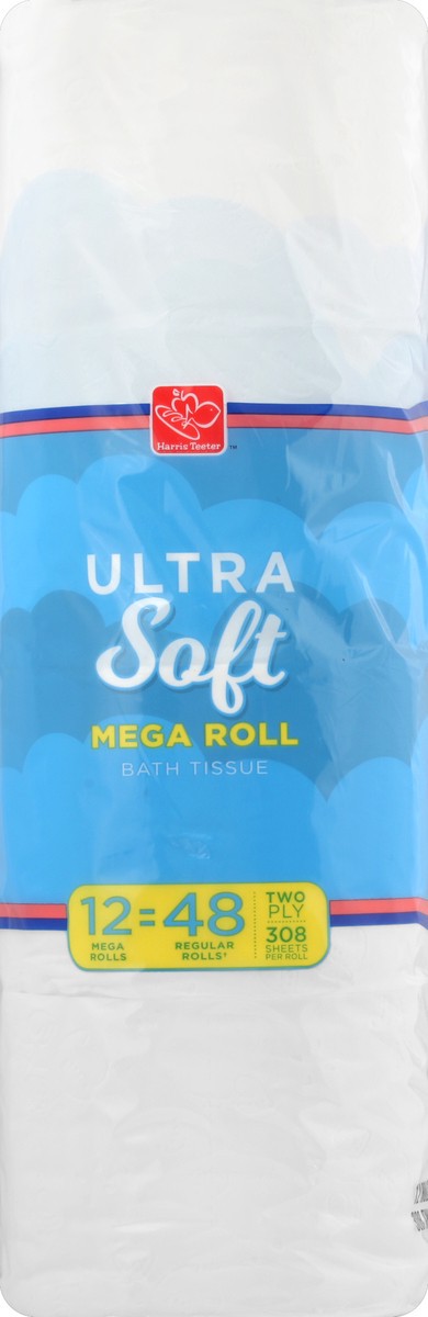slide 3 of 4, Harris Teeter Ultra Soft 12 Mega Roll, 12 ct