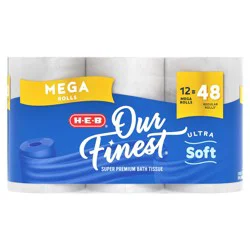 H-E-B Our Finest Ultra Soft Toilet Paper