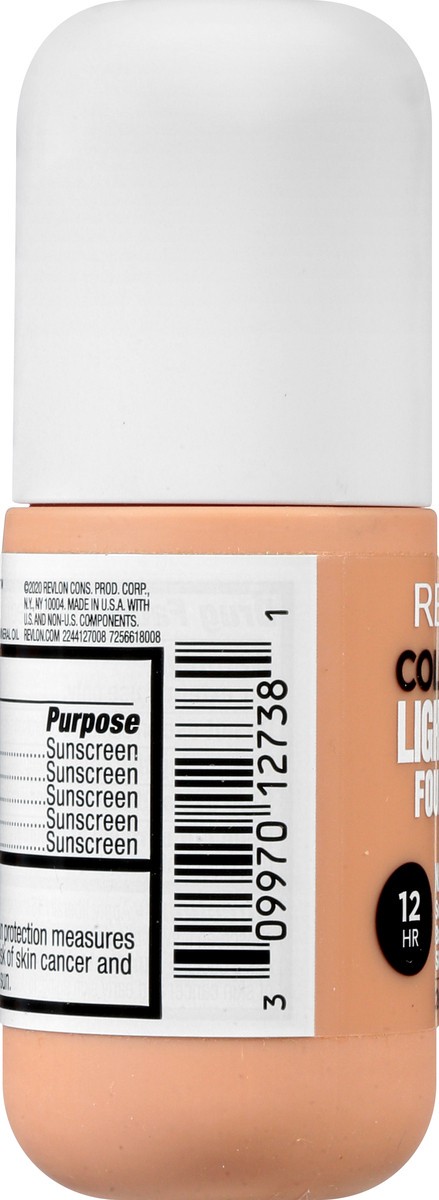 slide 10 of 11, Colorstay Broad Spectrum SPF 35 Medium Beige 240 Light Cover Foundation 1 oz, 1 oz