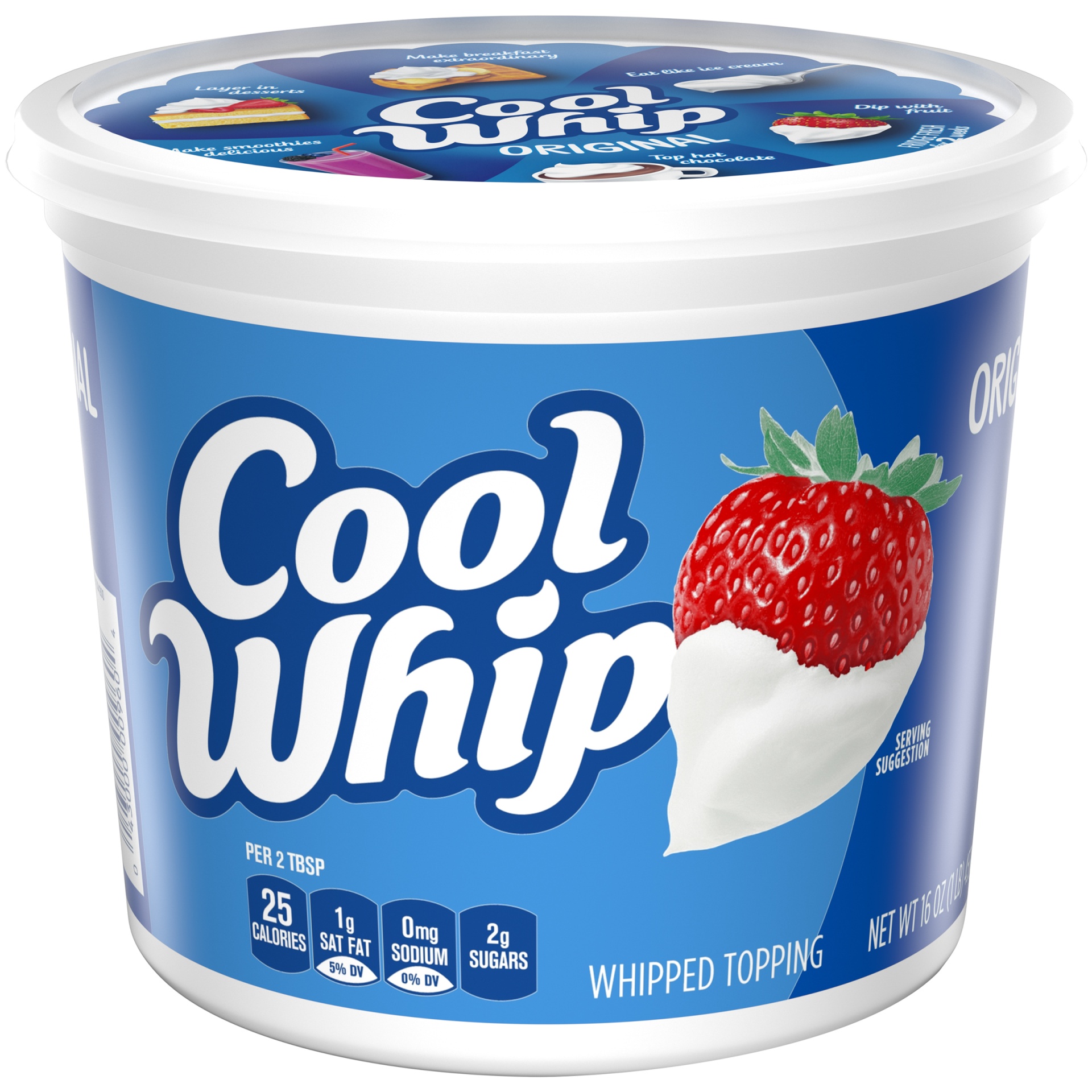 slide 3 of 7, Cool Whip Original Whipped Topping Tub, 16 oz