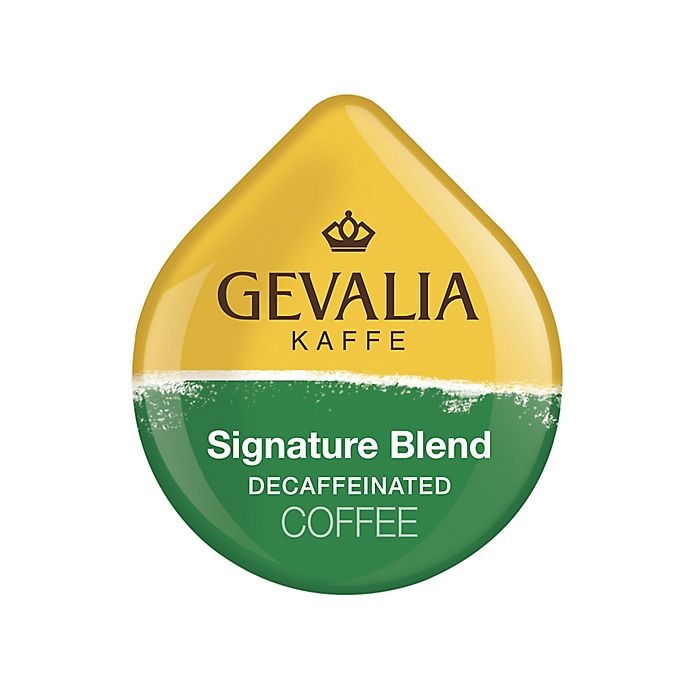 slide 1 of 1, Gevalia Signature Blend Decaf Coffee T DISCs for Tassimo Beverage System, 16 ct