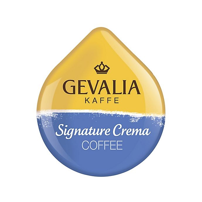 slide 1 of 1, Gevalia Signature Crema T DISCs for Tassimo Beverage System, 16 ct