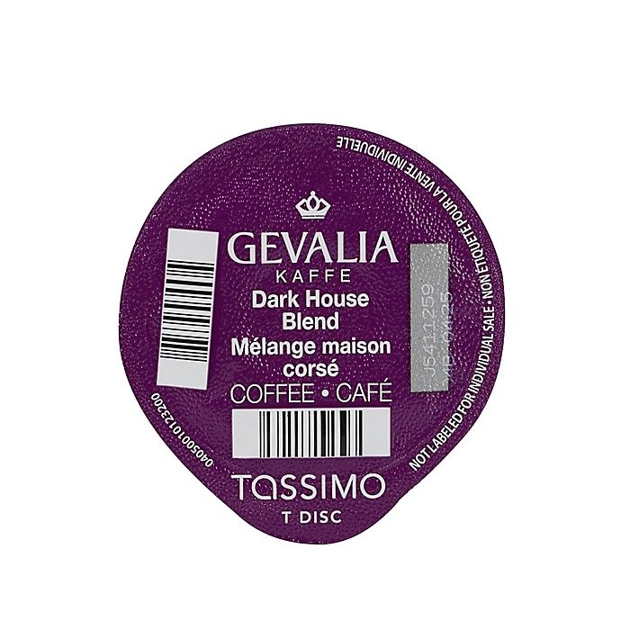 slide 1 of 1, Gevalia Dark House Blend Coffee T DISCs for Tassimo Beverage System, 12 ct