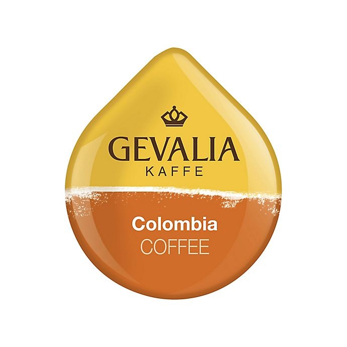 slide 1 of 1, Gevalia Colombia Coffee T DISCs for Tassimo Beverage System, 14 ct