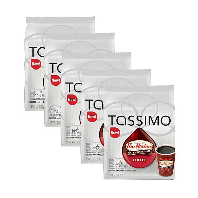 slide 1 of 2, Tim Hortons Cafe & Bake Shop Coffee T DISCS for Tassimo Beverage System, 14 ct