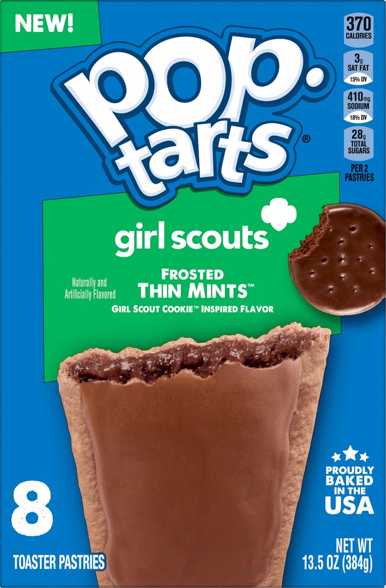 slide 4 of 13, Pop-Tarts Mint Chocolate 13.5oz, 8 ct
