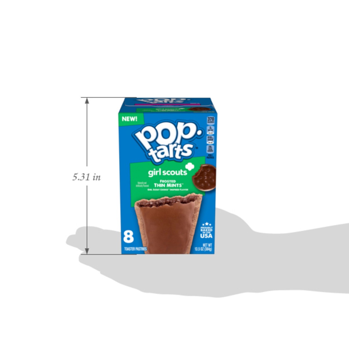 slide 6 of 13, Pop-Tarts Mint Chocolate 13.5oz, 8 ct
