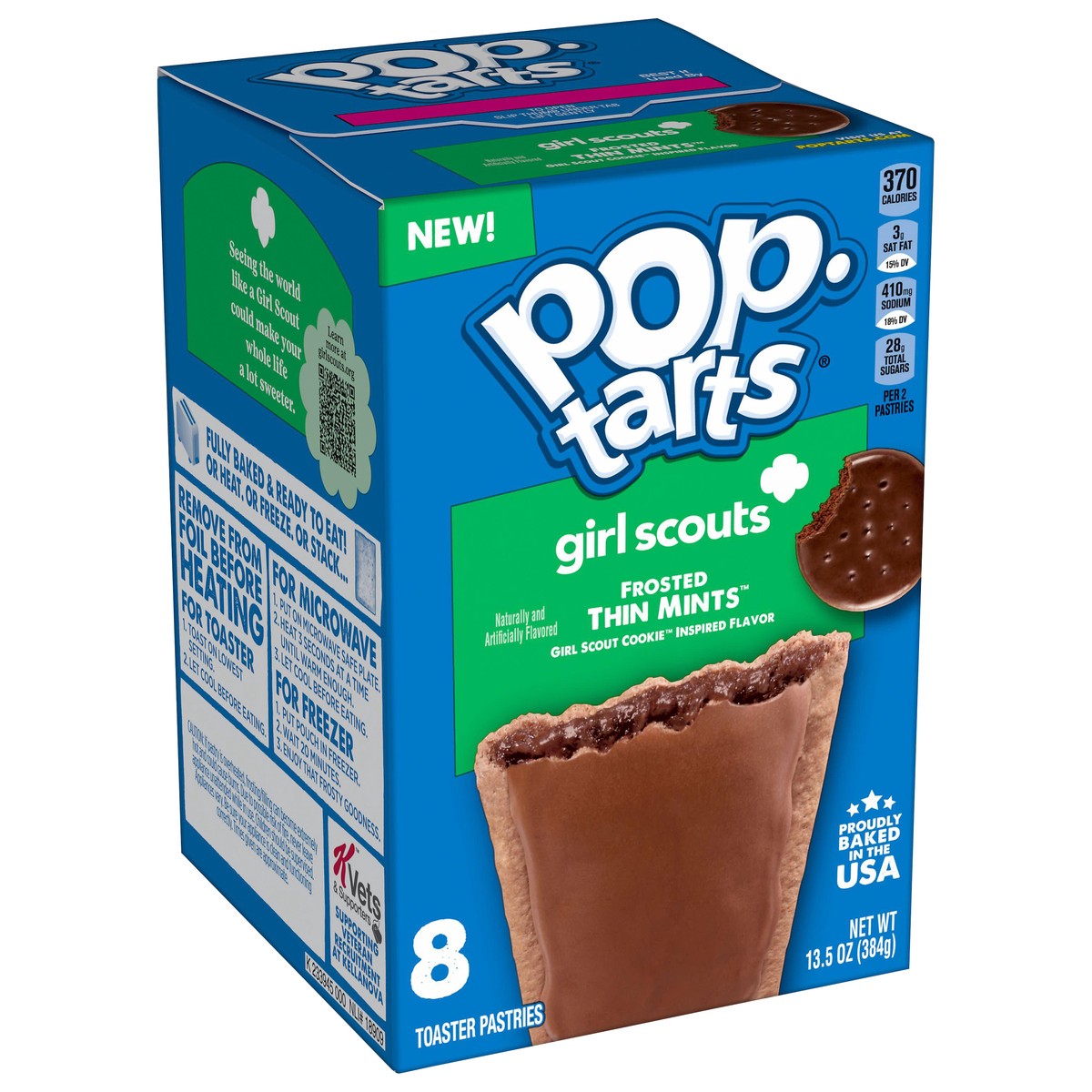 slide 12 of 13, Pop-Tarts Mint Chocolate 13.5oz, 8 ct