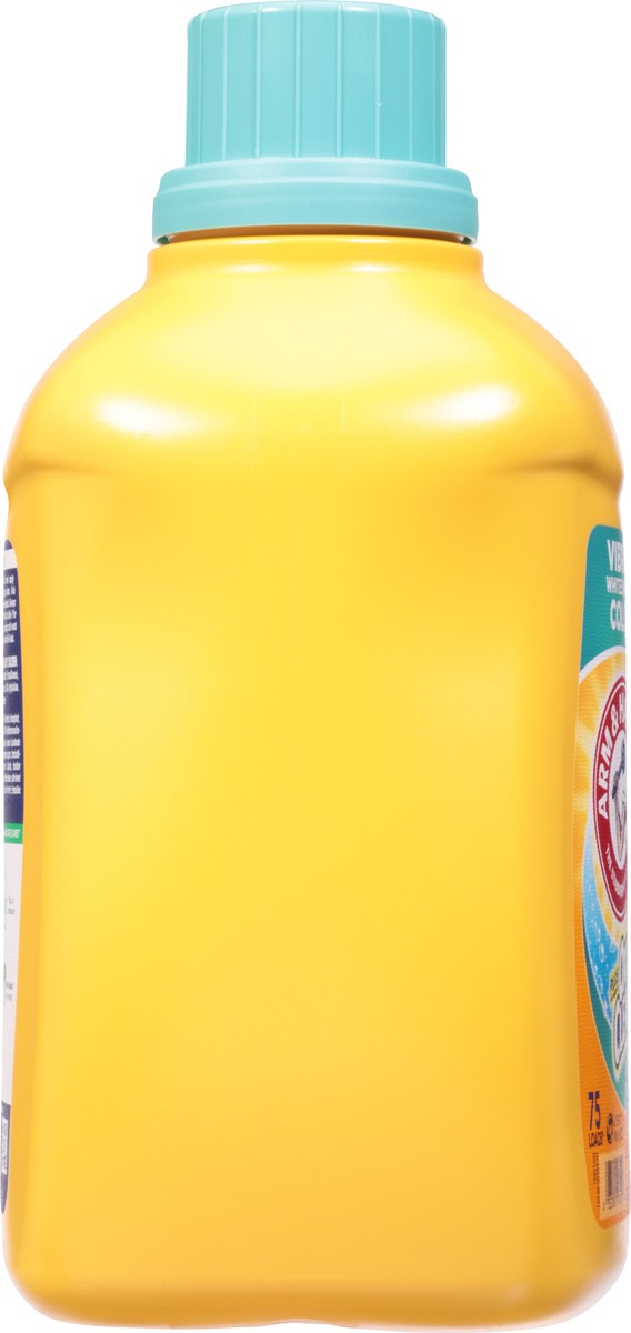slide 7 of 9, ARM & HAMMER Plus OxiClean Stain Fighters Sparkling Waters Detergent with Fade Defense 118.1 fl oz, 118.10 fl oz